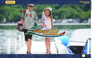 Conesus Lake Campgrounds website