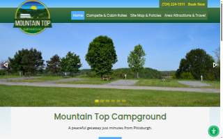 Mountain Top Campground website