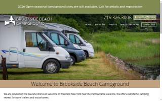 Brookside Beach website