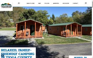 Twin Streams Campground website