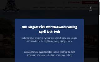 Artillery Ridge Camping Resort website
