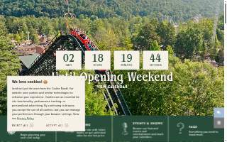 Knoebel's Grove Campground website