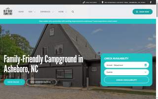 Deep River Campground & Rv website