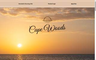 Cape Woods Campgrounds website
