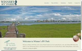 Winner's Rv Park website