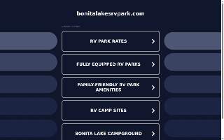 Bonita Lakes Rv Park website