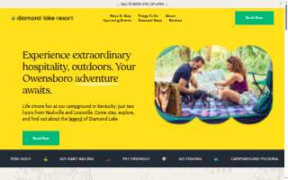 Diamond Lake Resort website