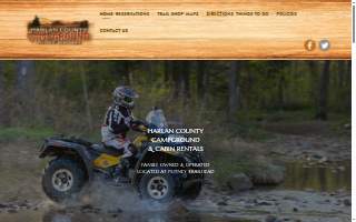 Harlan County Campground & Rv website
