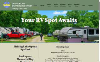 Jackson Lake Park website