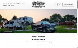 Wolfie's Family Kamping website