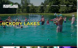 Hickory Lake Campgrounds website