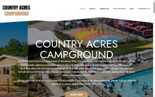 Country Acres Campground website