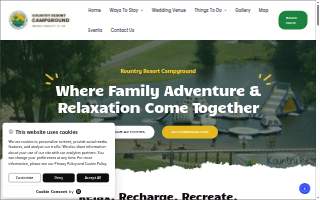 Kountry Resort Campground website