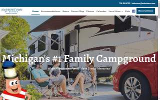 Harbortown Rv Resort website