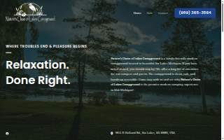 Natures Chain-lakes Campground website
