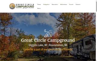 Great Circle Campground website