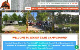 Beaver Trails Campground website