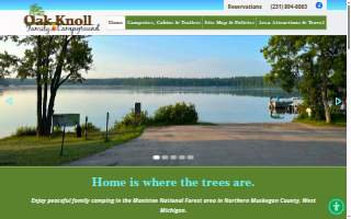 Oak Knoll Campground website