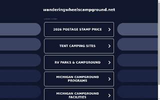 Wandering Wheels Campground website