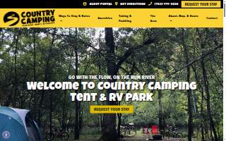 Country Camping Tent & Rv Park website