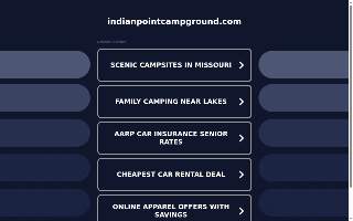 Indian Point Campground website