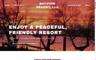 Bayview Resort Llc website