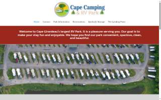 Cape Camping & Rv Park website