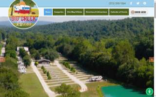 Big Creek Rv Park website