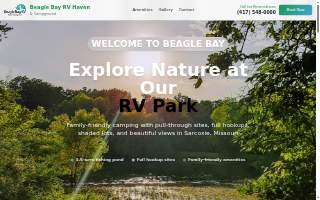 Beagle Bay Rv Haven website
