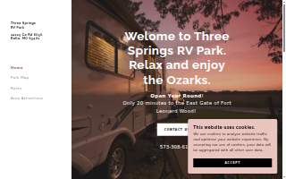 Three Springs Rv Campground website