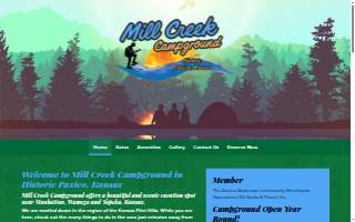 Mill Creek Campground website