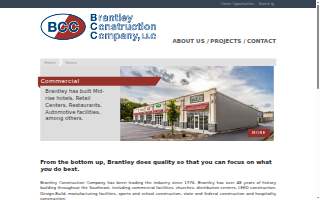 Brantley Construction Company, LLC website