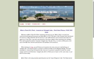 Allen's Point Rv Park website