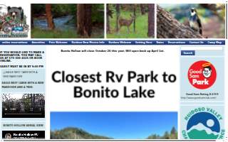 Bonito Hollow Rv-tent Cmpgrnd website