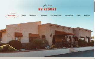 Las Vegas Rv Resort website