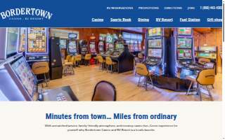 Bordertown Rv Resort website