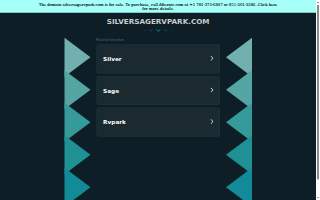 Silver Sage Rv Park website