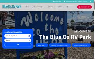 Blue Ox Rv Park website