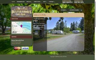 Dexter Shores Mobile Home Park website