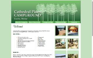 Cathedral Pines Camp Ground website