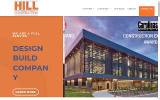 Hill Construction Services of Charleston, Inc. website