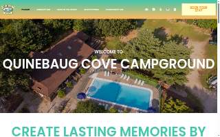 Quinebaug Cove Campground website