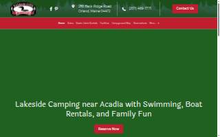 Balsam Cove Campground website