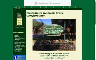 Hemlock Grove Campground website