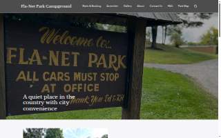 Fla Net Park Campgrounds website