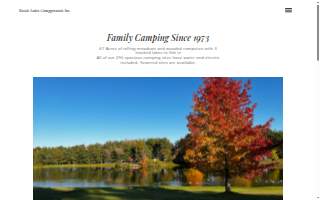 Rustic Lakes Campgrounds Inc website