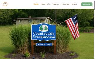 Countryside Camp Ground website