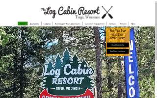 Log Cabin Resort & Campground website