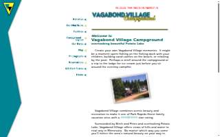 Vagabond Village Campground website