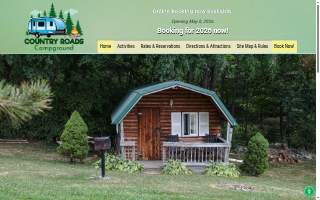 Country Road Campground website